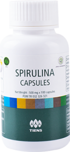 Jual Masker Spirulina Tiens Asli Terpercaya | Spirulina Capsules Tiens - AGENTIENS.CO.ID