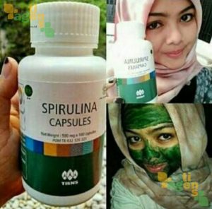 Masker Spirulina Tiens 1 - agentiens