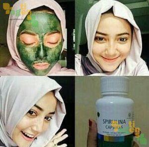 Masker Spirulina Tiens 2 - agentiens