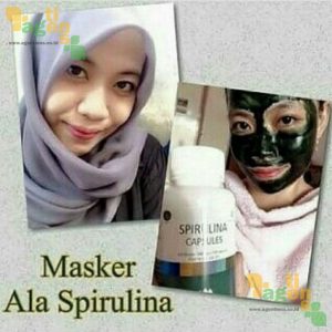 Masker Spirulina Tiens 3 - agentiens
