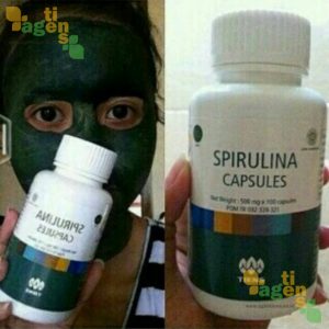 Masker Spirulina Tiens 4 - agentiens